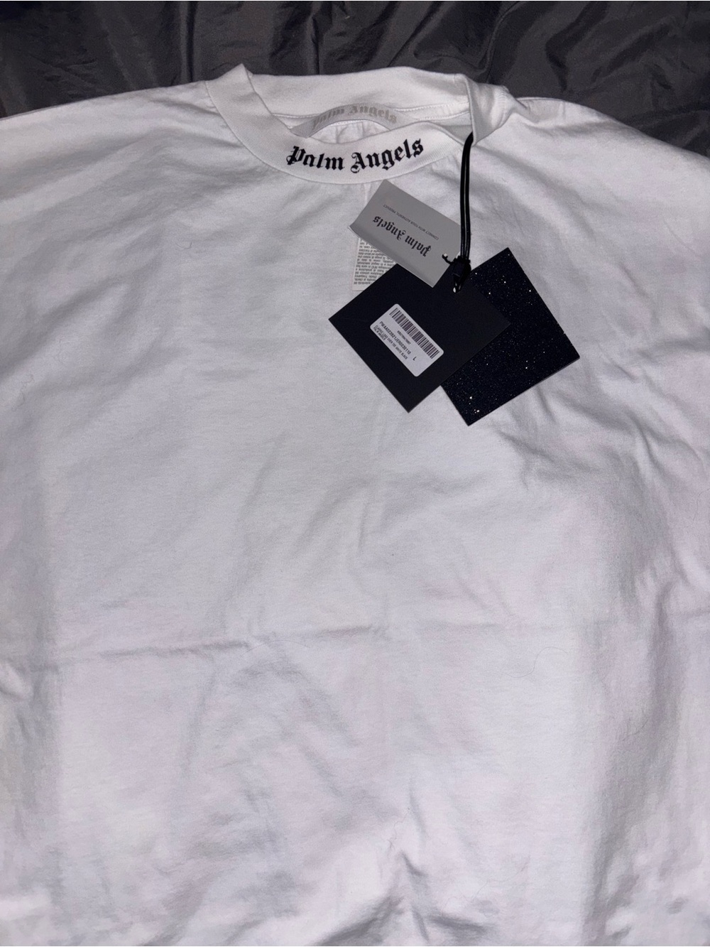 American Apparel White Short Sleeve Crewneck Tee